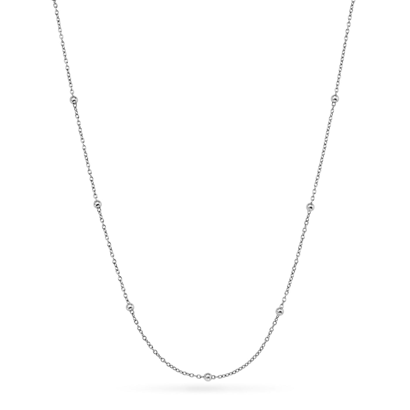 Entwine Cross Necklace (Silver)