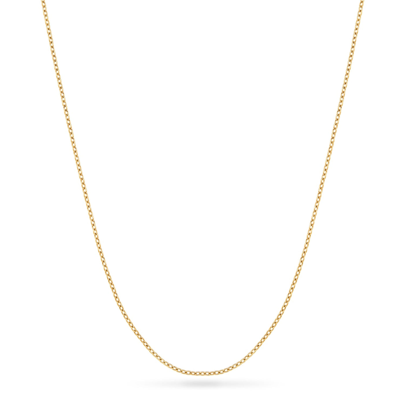 Entwine Initial Necklace (Gold)
