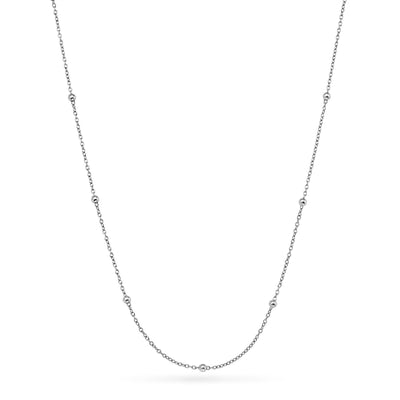 Cursive Name Necklace (Silver)