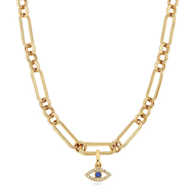 Evil Eye Necklace (Gold)