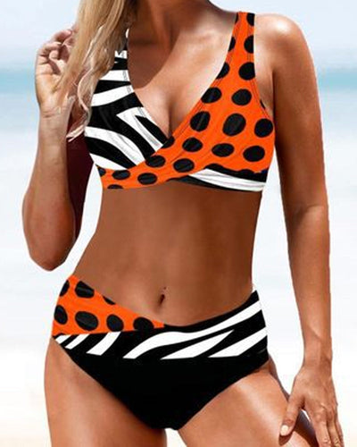 Earle - Bunter Bikini-Badeanzug