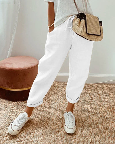 Hannah | Stilvolle Leinenhose mit eleganter Passform