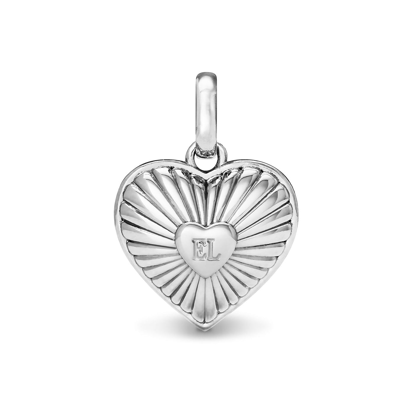 Entwine Custom Heart Necklace (Silver)