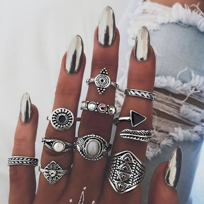 Einzigartiges Premium-Set mit 8 bis 12 Ringen