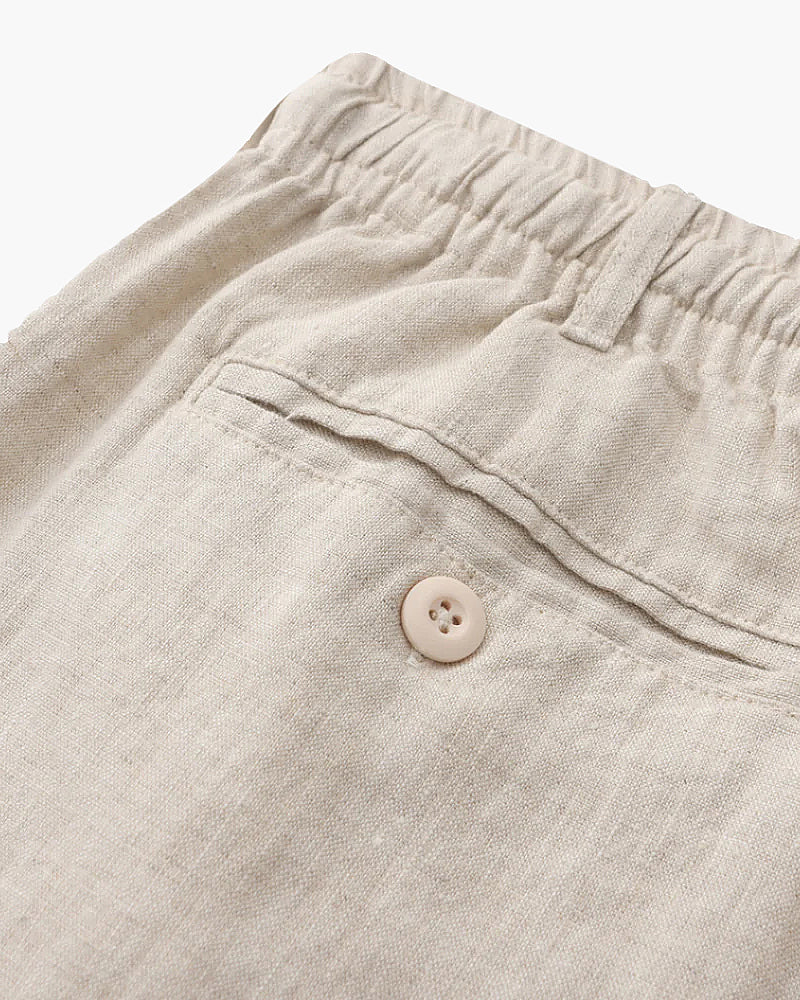 Premium-Leinenshorts