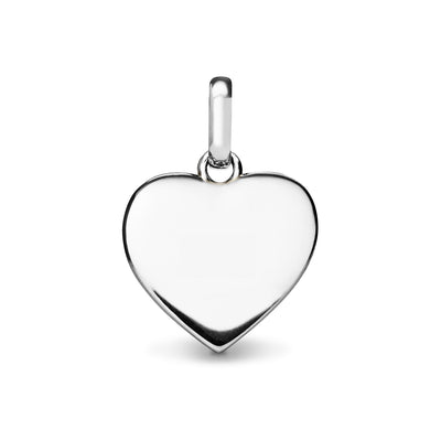 Entwine Custom Heart Necklace (Silver)