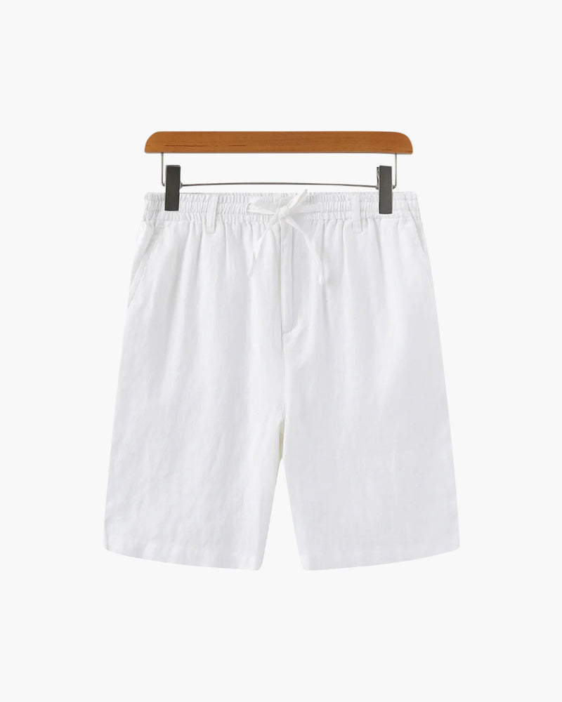 Premium-Leinenshorts