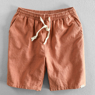 Shorts aus Baumwolle im japanischen Stil