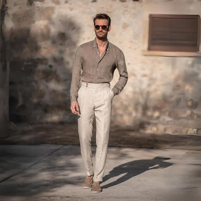 Gold Coast Leinen Pantalon