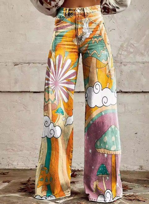 Aubrey | Hose Boho Vintage