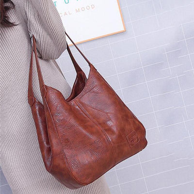 KARLIE™ | Vintage-Lederhandtasche für dynamische Frauen