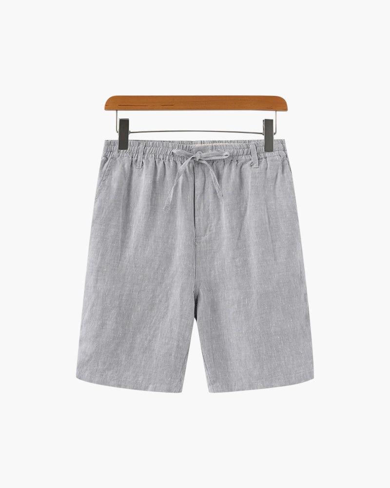 Premium-Leinenshorts