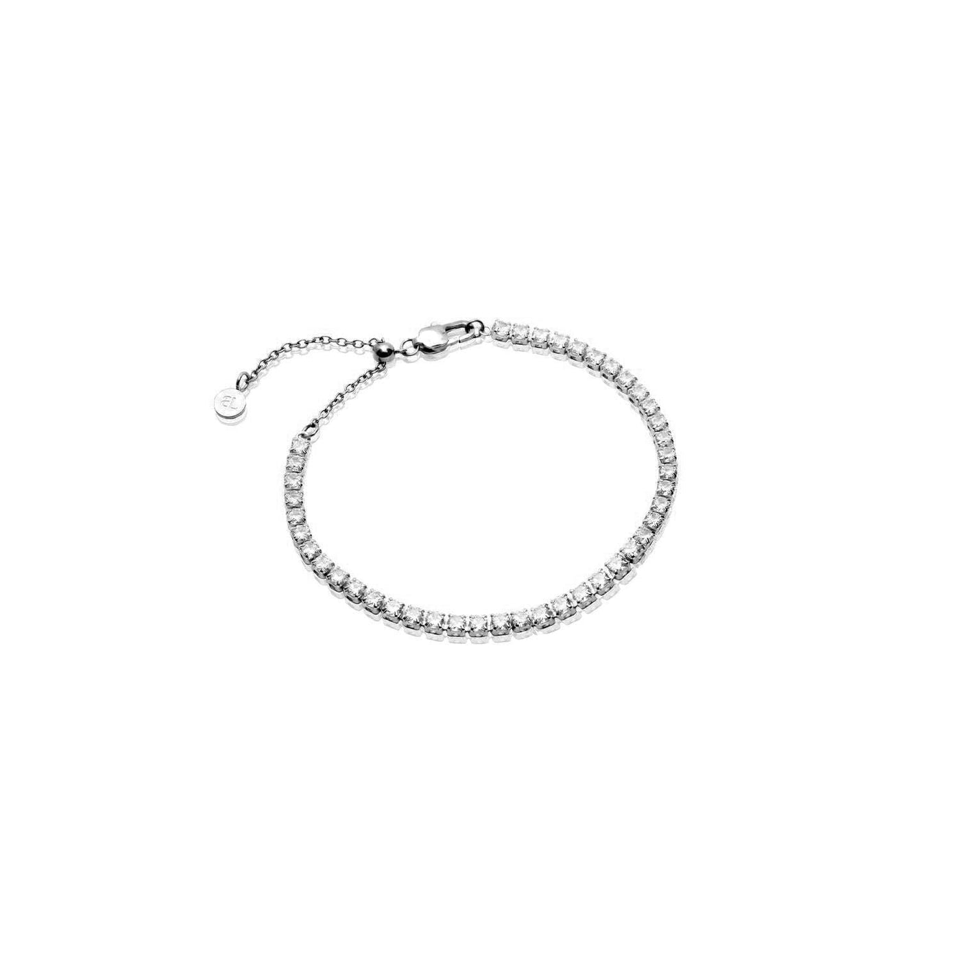 Tennis Bracelet (Silver)