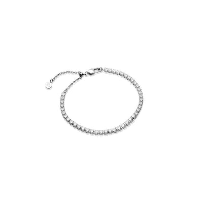Tennis Bracelet (Silver)