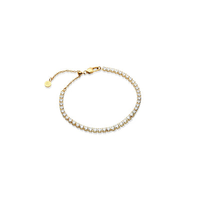 Tennis Bracelet (Gold)
