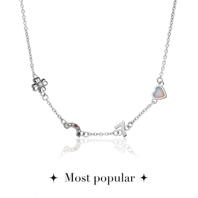 Made Mine Charm Necklace (Silver)