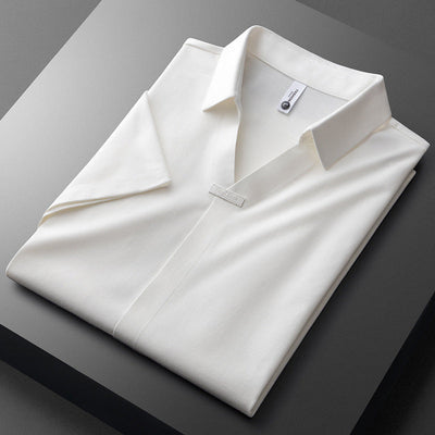 Cornelio | Poloshirt mit V-Ausschnitt