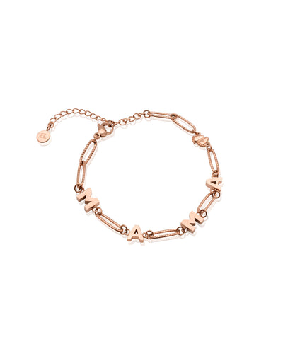 Made Mine Name Bracelet (Rose Gold)