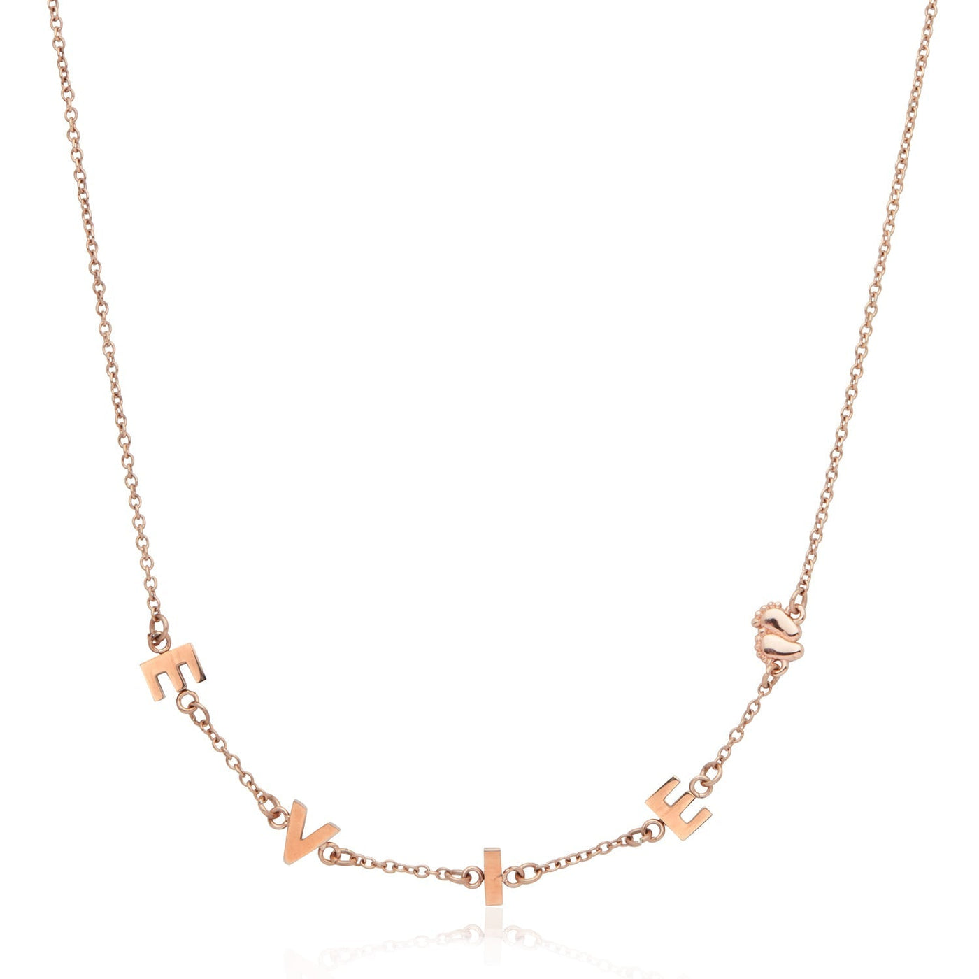 Made Mine Name Necklace (Rose Gold)