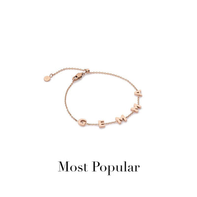 Made Mine Name Bracelet (Rose Gold)