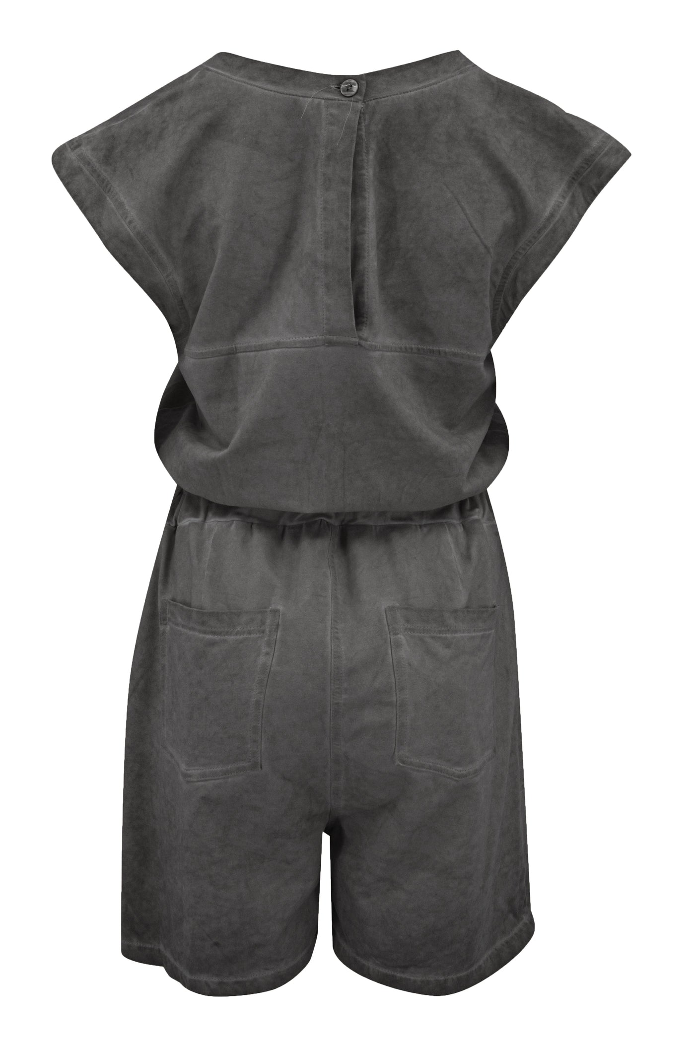 Kurzer Jumpsuit Schwarz