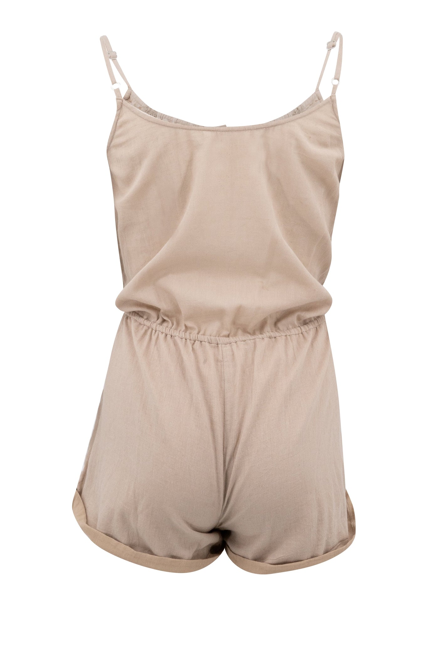 Playsuit Pepita Taupe