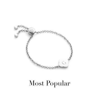 Pearl Clover Bracelet (Silver)