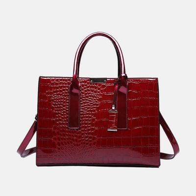 Zoo | Tasche mit Krokodildruck