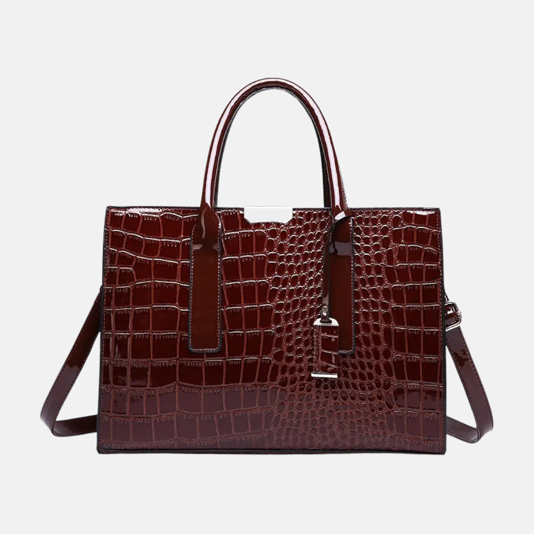 Zoo | Tasche mit Krokodildruck