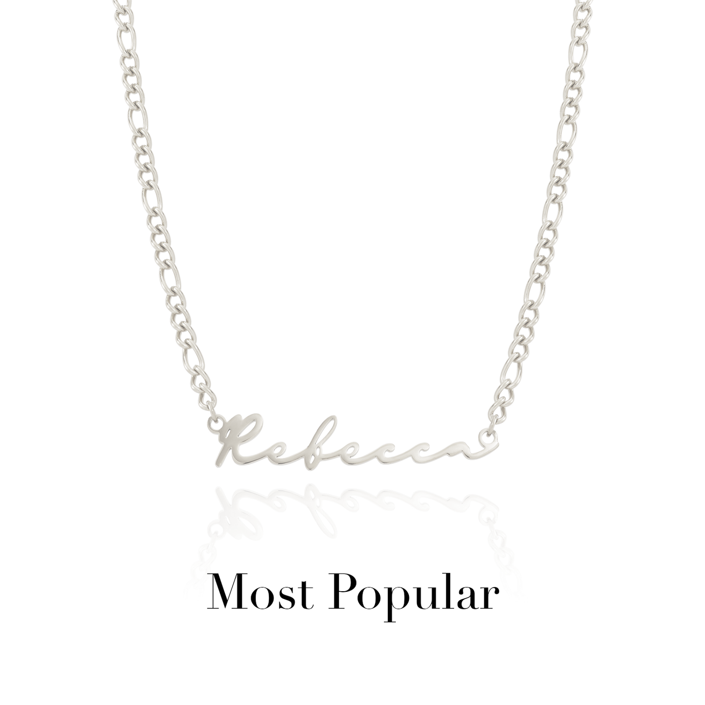 Signature Name Necklace (Silver)