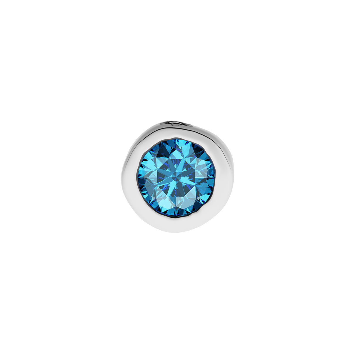 Fine Molten Birthstone Bracelet (Silver)
