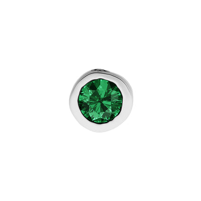 Fine Molten Birthstone Necklace (Silver)