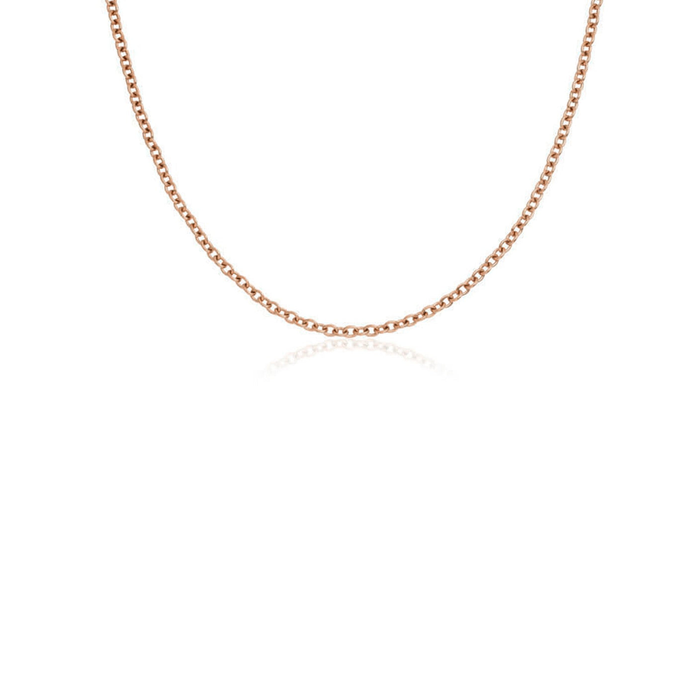 Cursive Name Necklace (Rose Gold)
