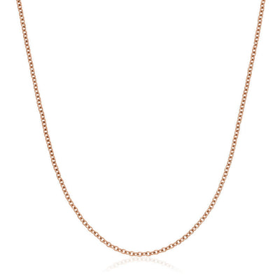Cursive Name Necklace (Rose Gold)