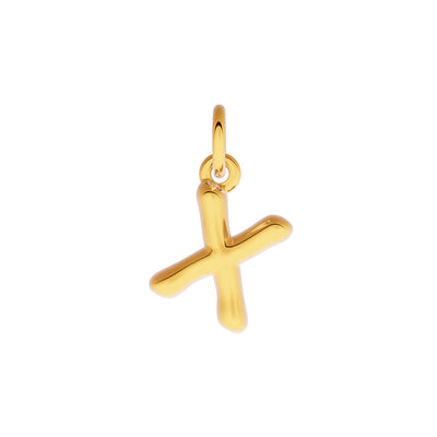 Fine Molten Initial Bracelet (Gold)