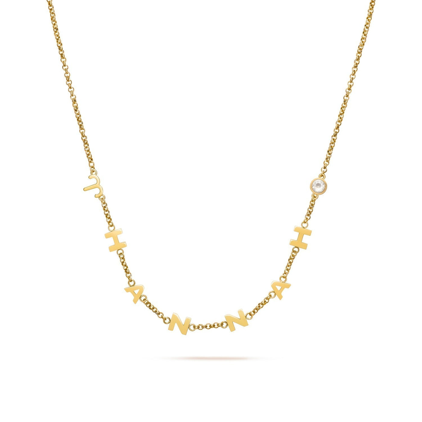 Made Mine Name Necklace (Gold)
