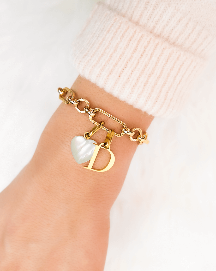 Figaro Chain Bracelet (Gold)