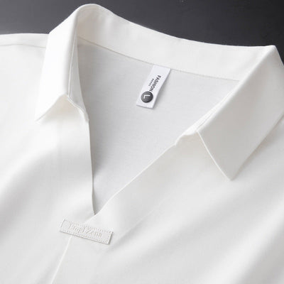 Cornelio | Poloshirt mit V-Ausschnitt