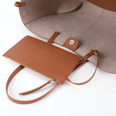 Ingrid - Vintage-Tasche und Clutch-Set