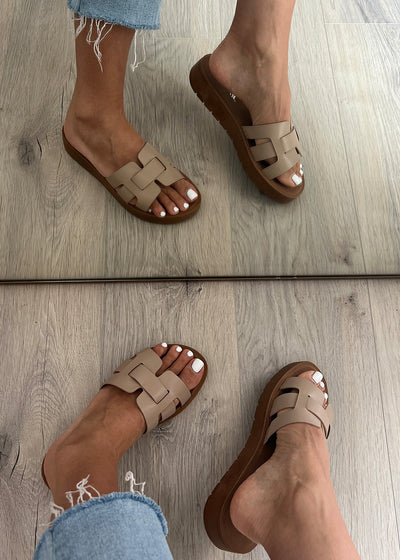 Slip-On-Sandalen