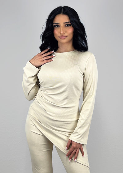Casual Chic Set Beige