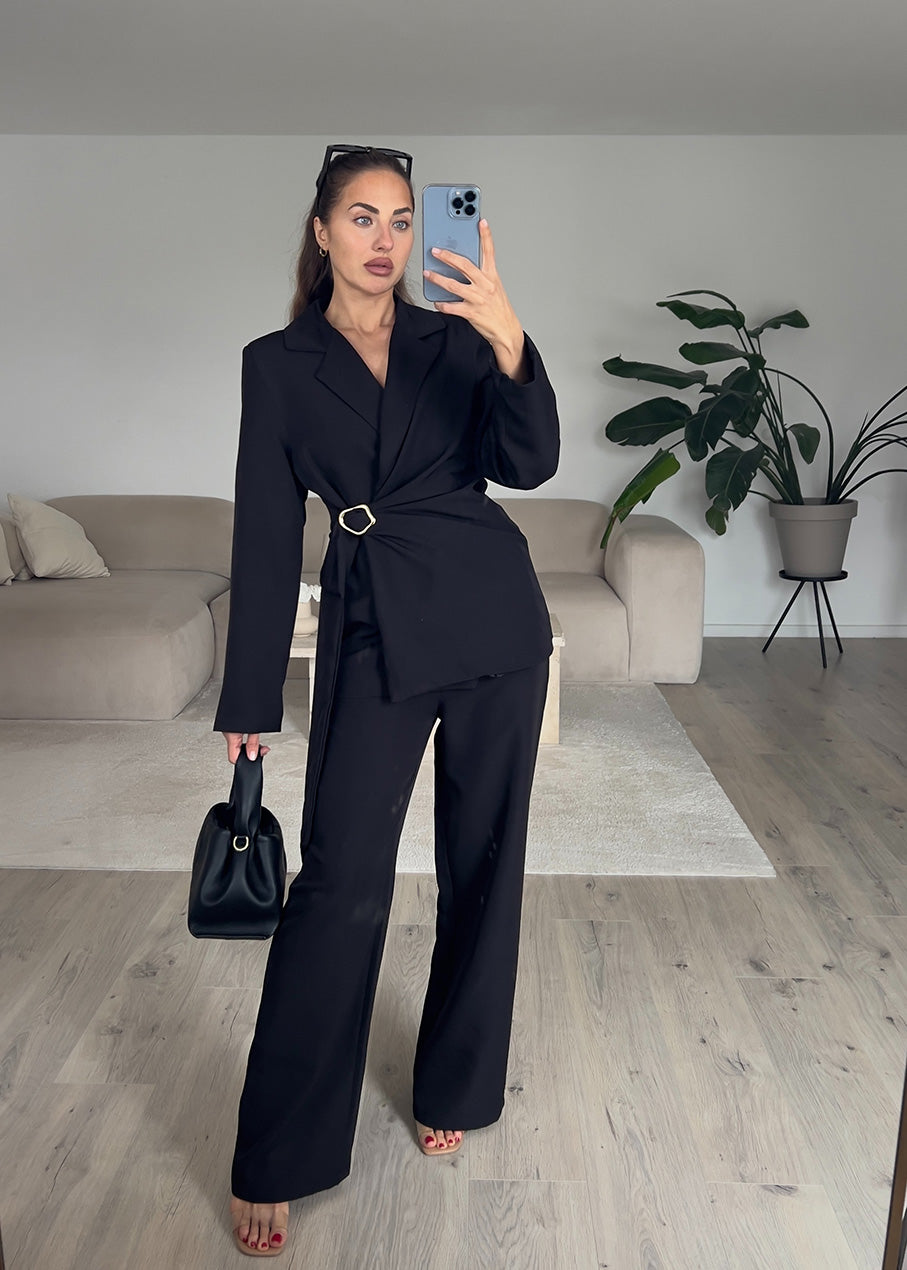 Blazer Set Schwarz