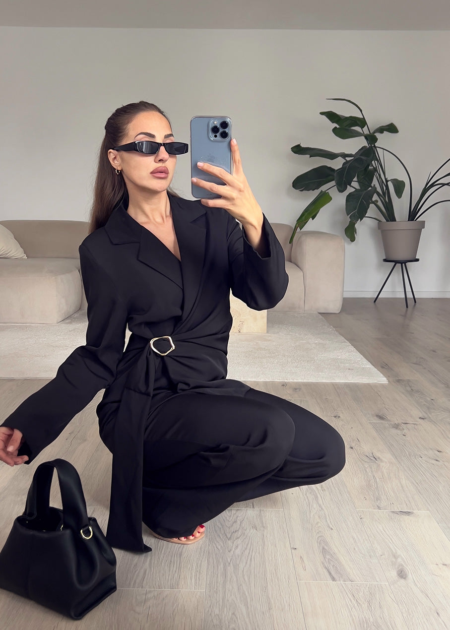 Blazer Set Schwarz