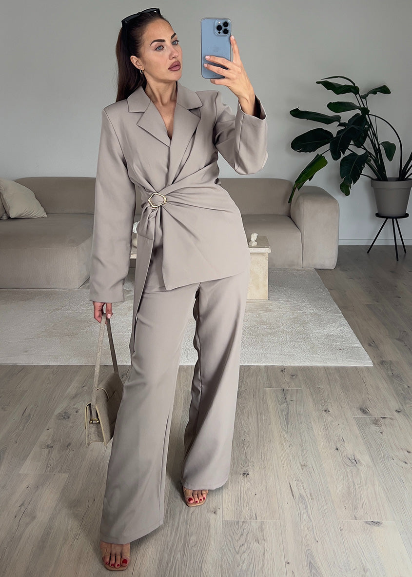 Blazer Set Taupe
