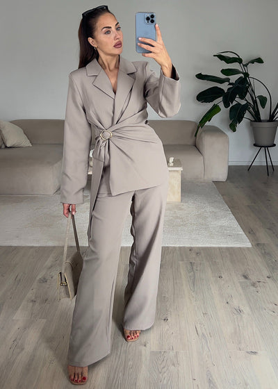 Blazer Set Taupe