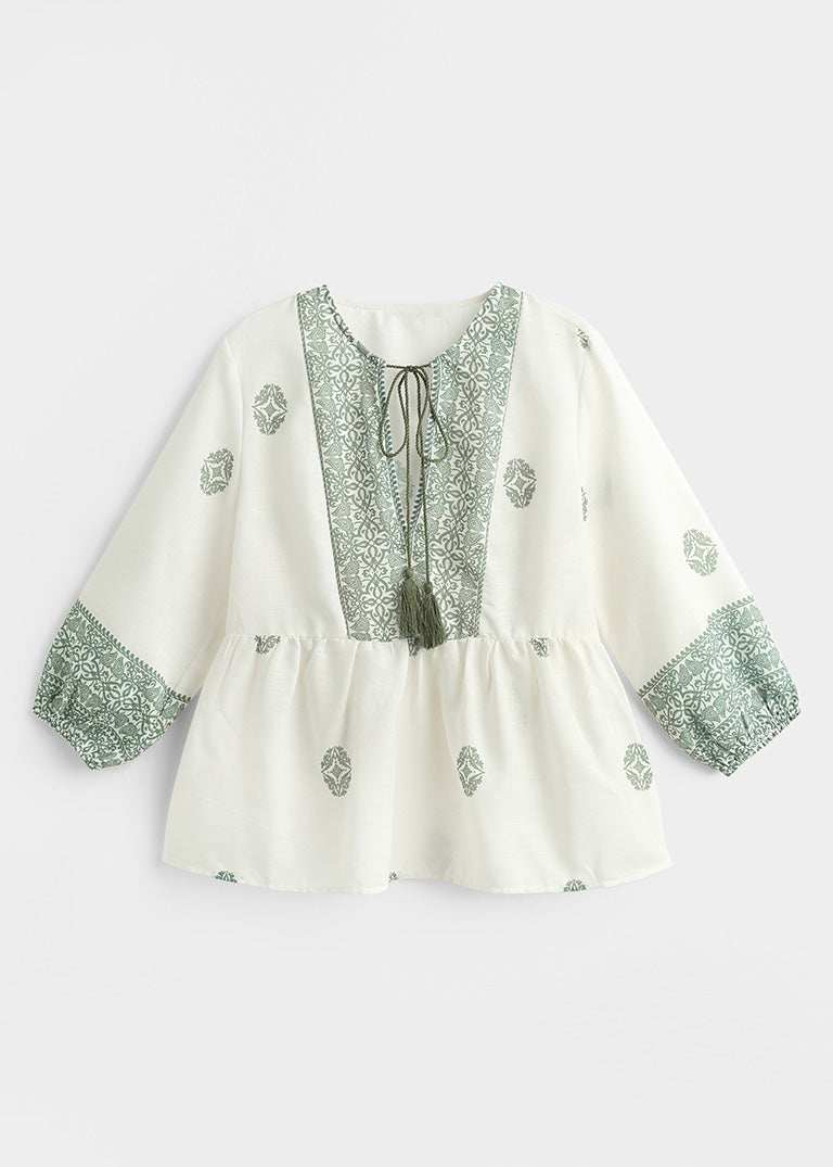 Boho Bluse