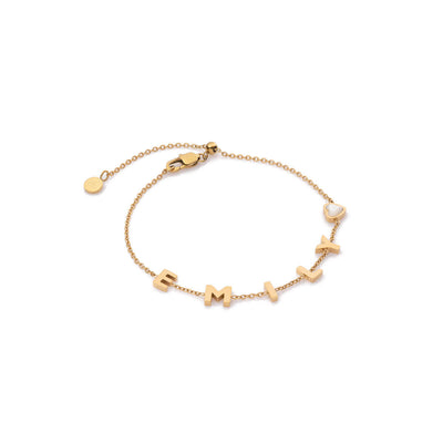 Made Mine Name Bracelet (Gold)