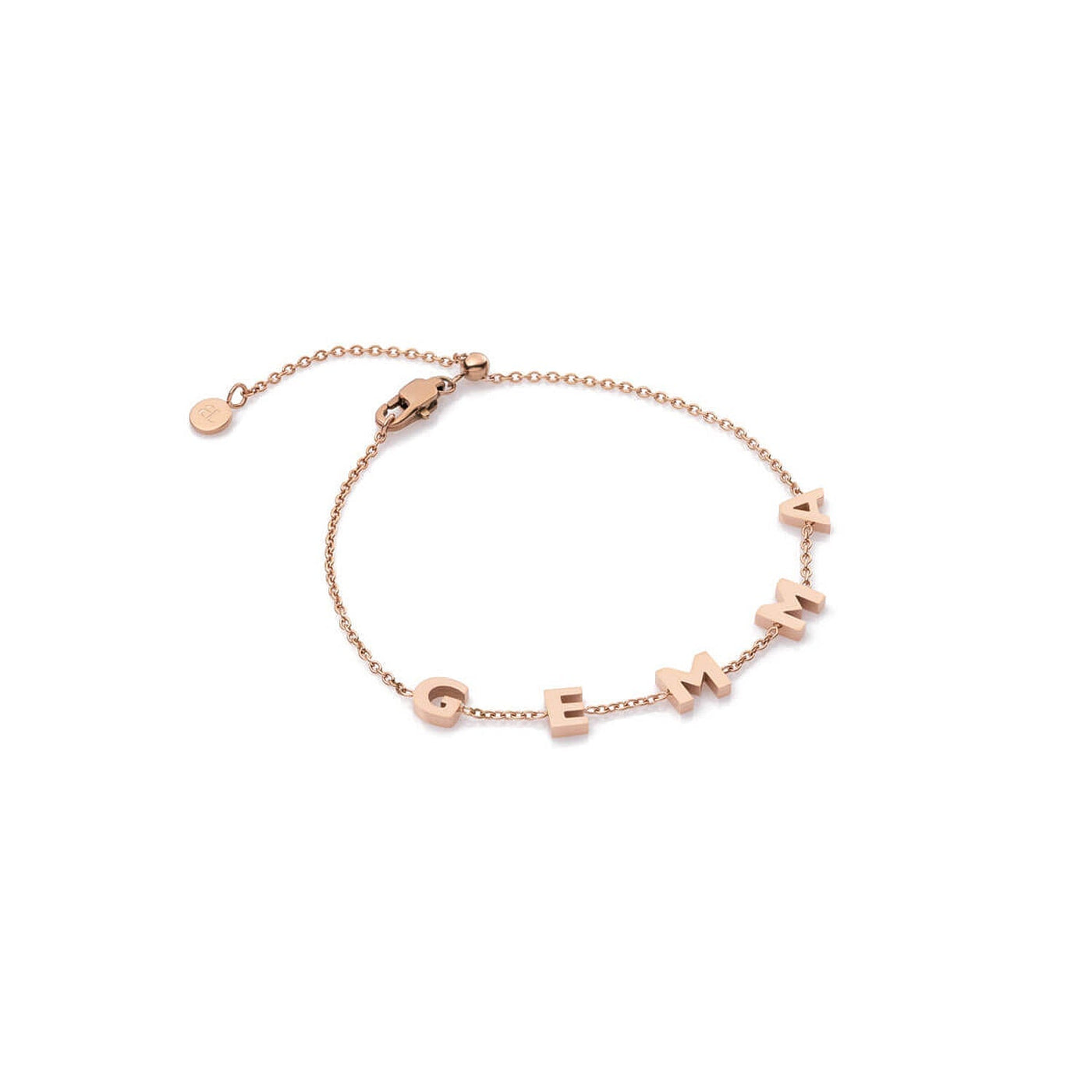 Made Mine Name Bracelet (Rose Gold)