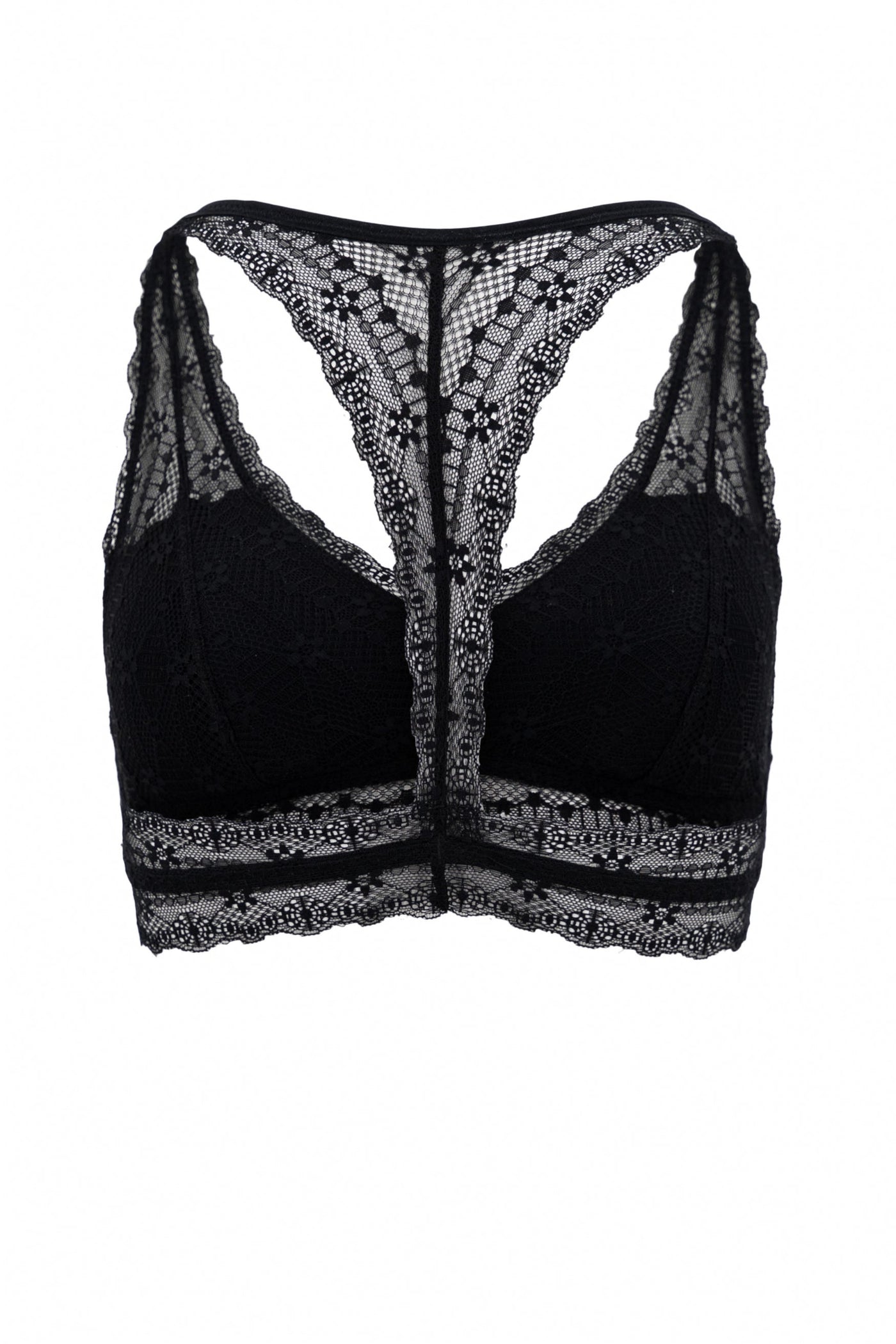Lou Bralette Schwarz