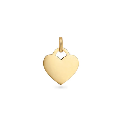 Heart Token Oval Bracelet (Gold)